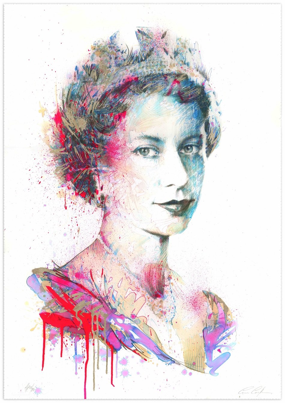 Limited Edition Print - The Platinum Queen