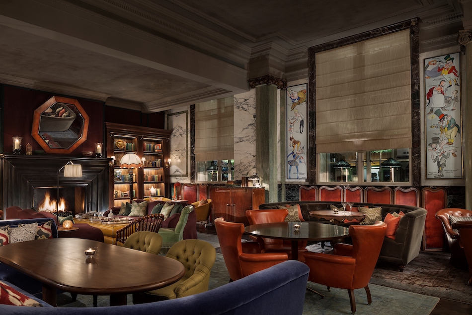 Rosewood London_Scarfes Bar_Art on walls.jpg