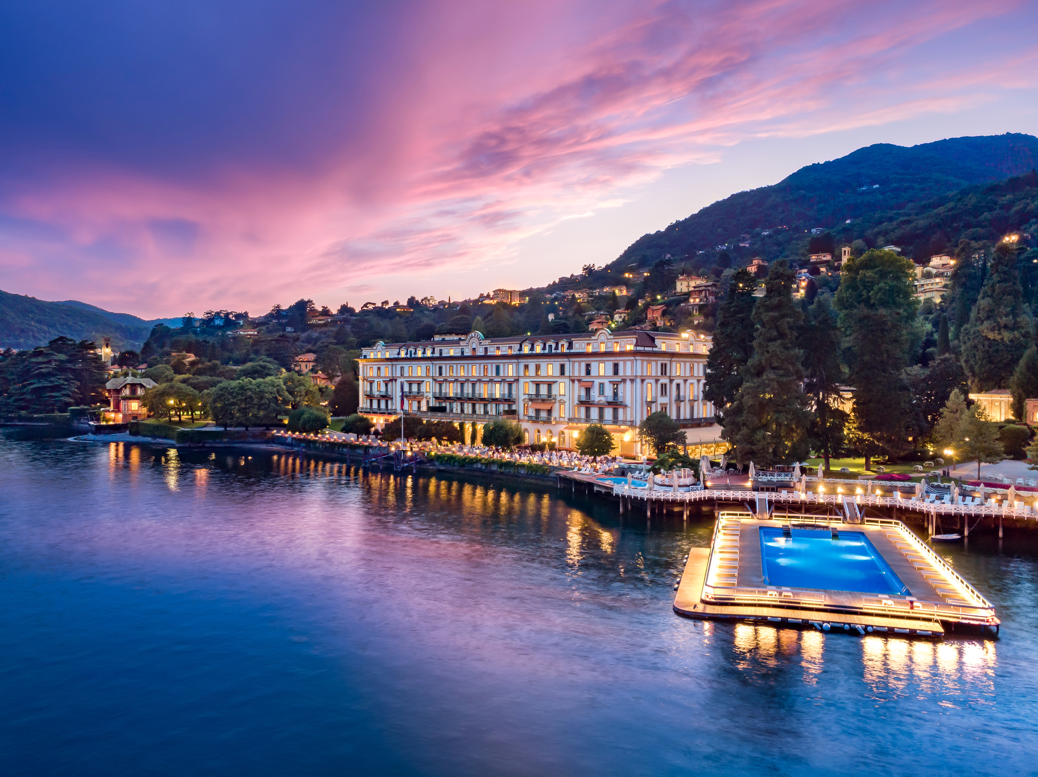 Drone view - Villa dEste at sunset.jpg