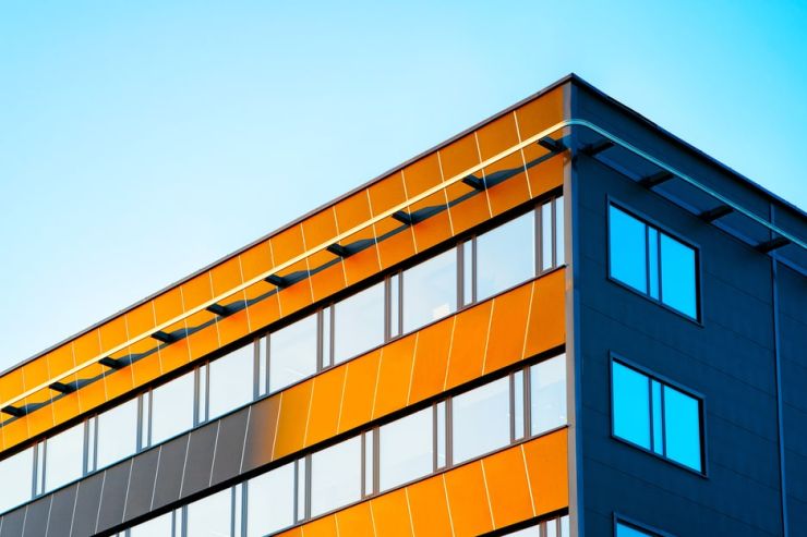 Modern office block 